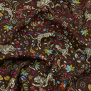 Tiger Garden Printed Scarf - Brown