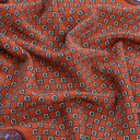 Vintage Pocket Square - Rust