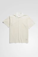 Espen Printed S/S Printed Polo - Ecru