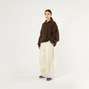 Alpaca Polo Sweater - Brown