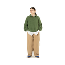 Alpaca Polo Sweater - Green