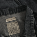 Boxy Denim Trucker - Black