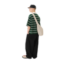 Boxy Jersey Polo - Green