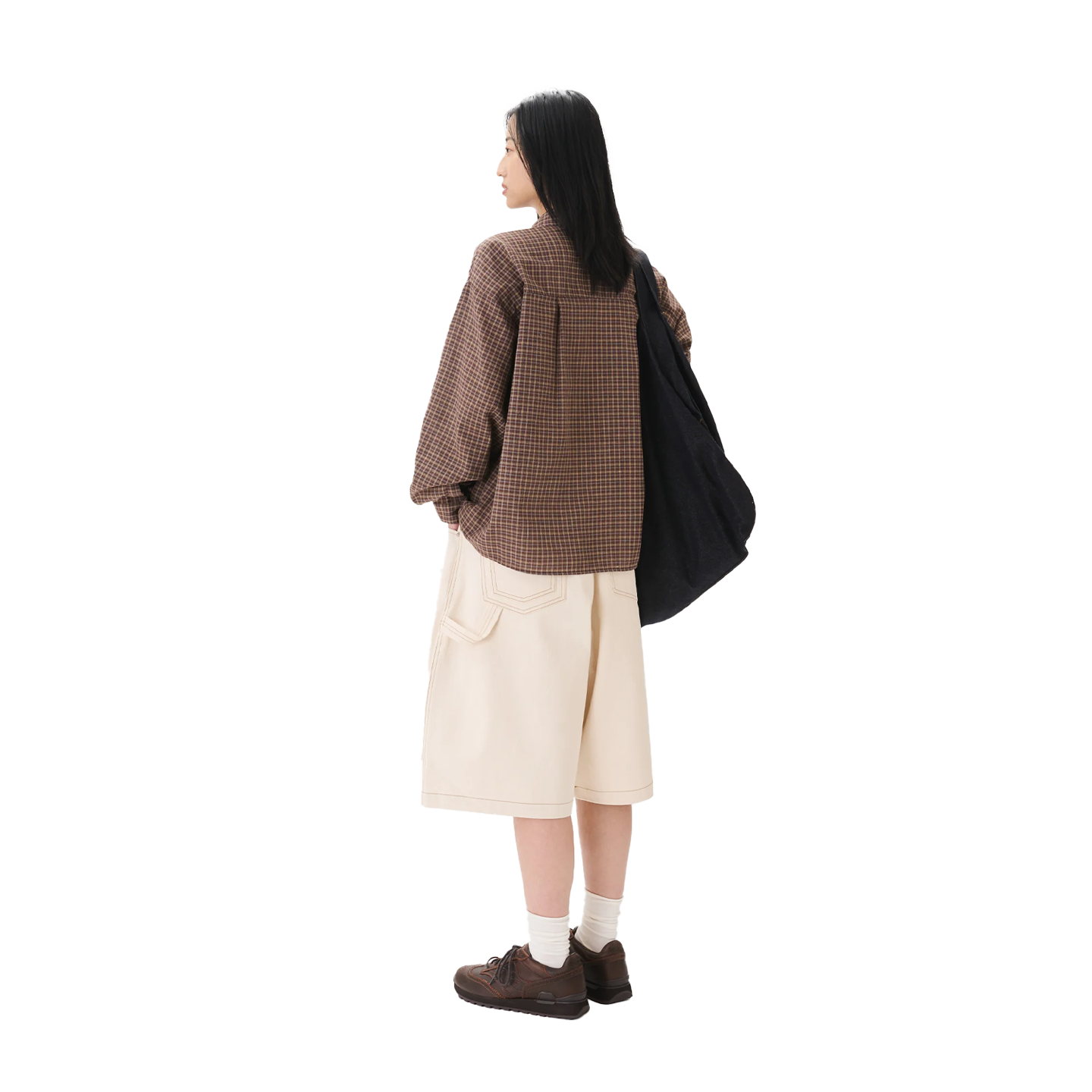 Estudio Niksen Carpenter Wide Shorts - Ivory – Stomping Ground