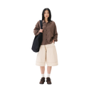 Carpenter Wide Shorts - Ivory