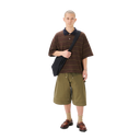 Carpenter Wide Shorts - Khaki