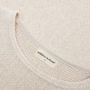 Crochet Boxy Sweater - Ivory