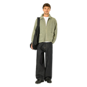 Double Zip Up Pocket Sweater - Sage