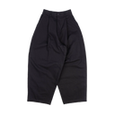 Herringbone Balloon Trouser - Black