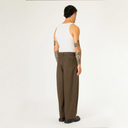 Patch Pocket Balloon Pants - Brown