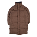 Reversible Heavy Puffer - Brown / Checkered