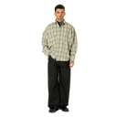 Side-button Denim Jeans - Black Denim