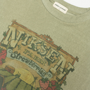 Niksen Strawberry Farm Tee - Washed Khaki