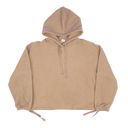 Stringy Boxy Hoodie - Brown
