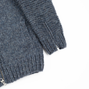 Moto Sweater - Denim Blue