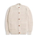 Albers Cardigan - Stone Ribbed