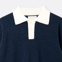 Appa Knitted Polo - Navy