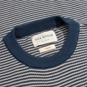 Newport Knit T-Shirt  - Blue / Sand - Stripe