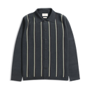 Zigger Cardigan - Kuki Stripe - Grey/Multi