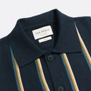Zigger Cardigan - Kuki Stripe - Navy/Multi