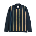Zigger Cardigan - Kuki Stripe - Navy/Multi