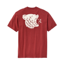 S/S Bear Graphic T-Shirt - Chili Oil