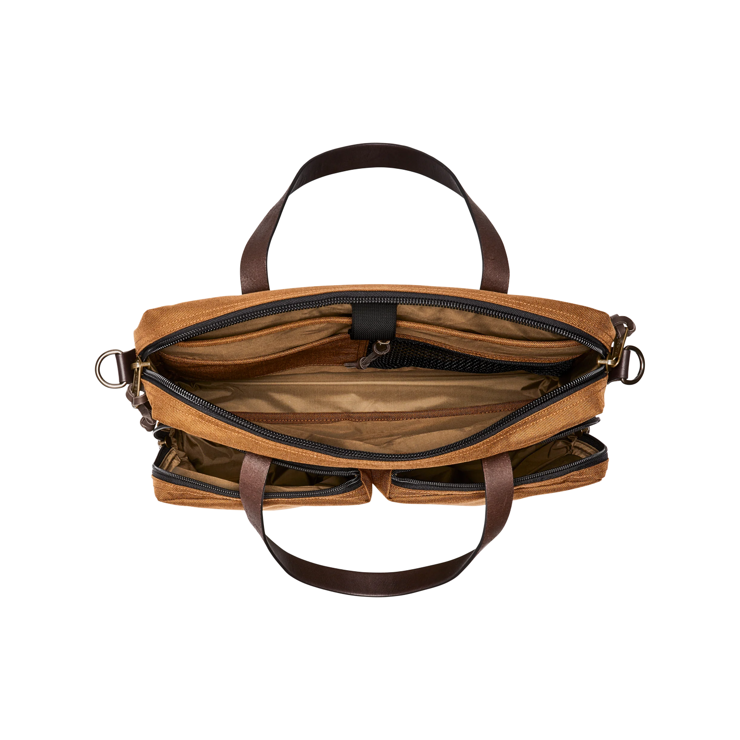Filson Dryden Briefcase - Whiskey – Stomping Ground