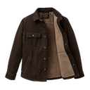 Fleece Lined Jac Shirt - Dark Brown