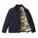 Insulated Canvas Outfitter Jacket - Dark Navy