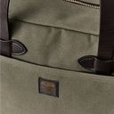 Rugged Twill Tote Bag w/ Zipper - Otter Green