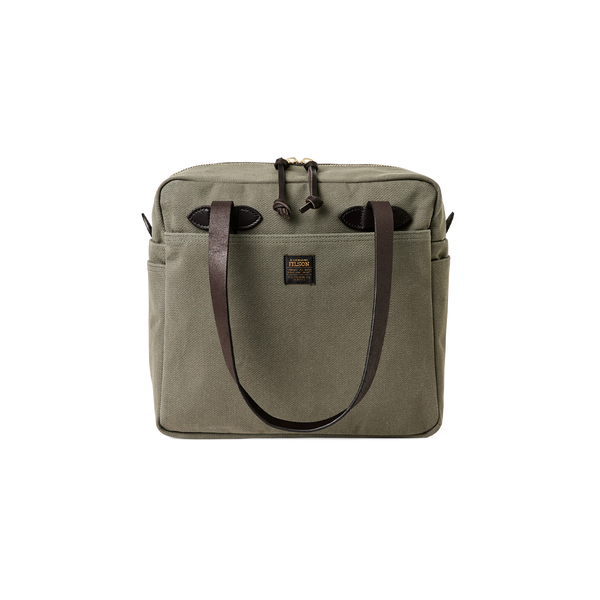 Filson Rugged Twill Tote Bag w/ Zipper - Otter Green – Stomping Ground