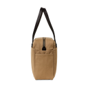Tote Bag with Zipper - Tan