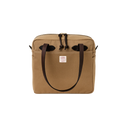 Tote Bag with Zipper - Tan