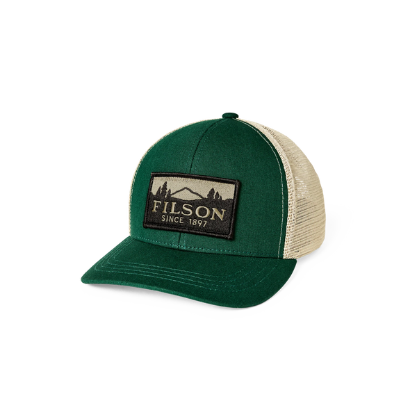 Filson Scenic Logger Mesh Cap - Pine – Stomping Ground