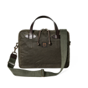 Tin Cloth Compact Briefcase - Otter Green