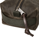 Trousse de voyage en toile épaisse - Vert Loutre