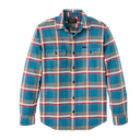 Vintage Flannel Work Shirt - Blue / Grey