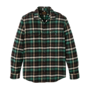 Vintage Flannel Work Shirt - Brown Multi Plaid