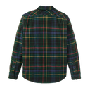 Vintage Flannel Work Shirt - Green / Navy / Plaid