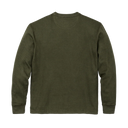 Waffle Knit Thermal Crewneck - Mossy Rock