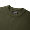 Waffle Knit Thermal Crewneck - Mossy Rock