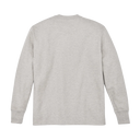 Waffle Knit Henley - Light Heather Grey