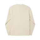 Waffle Knit Henley - Sand