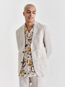 Fintry Linen v3 Blazer - Natural