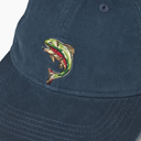 Fish Washed Cap  - Navy