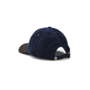 Hawk Corduroy Cap - Navy/Brown