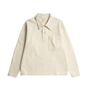 Fraser Relaxed Loopback Polo - Oatmeal