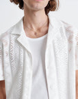 S/S Didcot Shirt - Geo Lace