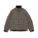 Dope Dyed Ripple Nylon Down Jacket - Woody Beige