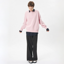 Baggy Straight Pants - Black